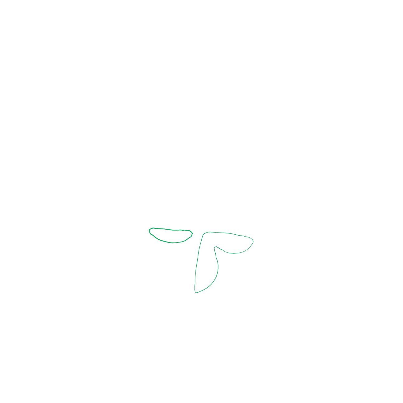 Godsungbee wordmark and face mark